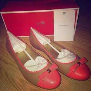 Coach ballet flats!