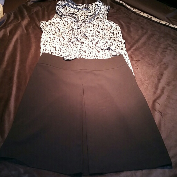 Black Work Skirt