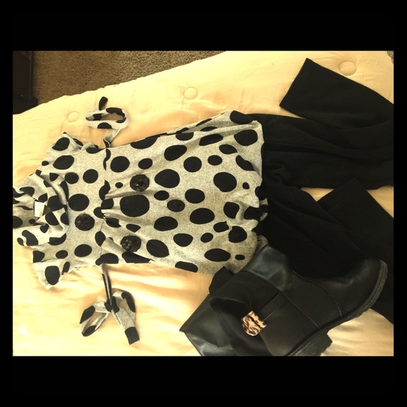 Girls - Polka Dot Dress size 7