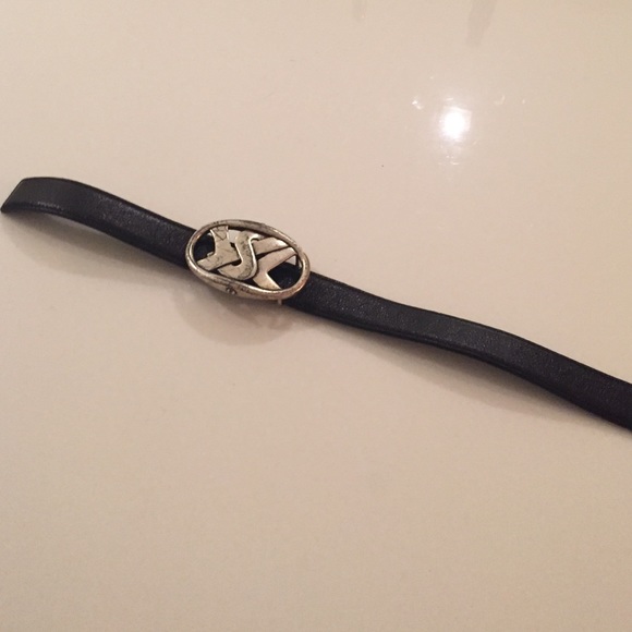 Vintage YSL leather belt