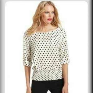 Michael Kors polka dot top