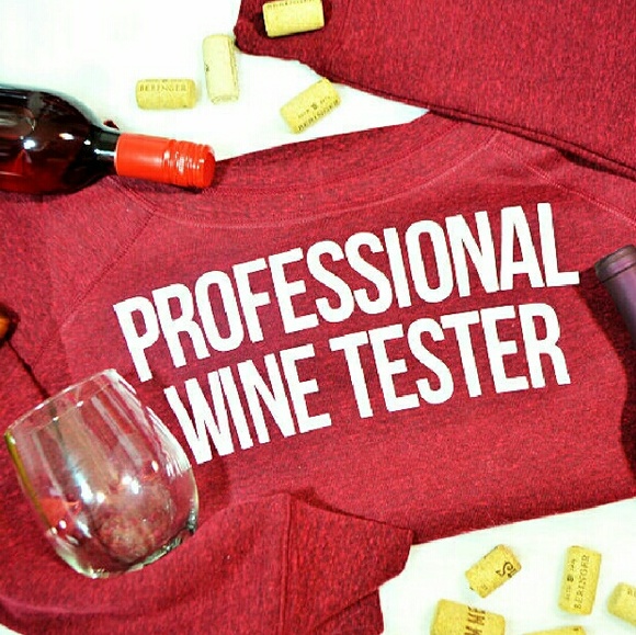 • Sale! • Professional Wine Tester Slouch Sweater - Picture 2 of 4