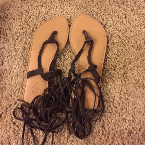 Billabong lace up sandals. NWOT