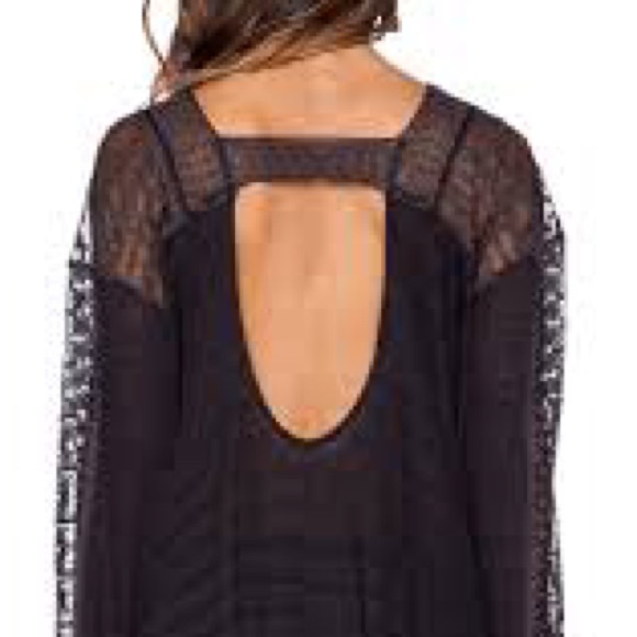 1 hr sale✂️Free people hi-lo city mesh✂️ - Picture 2 of 4