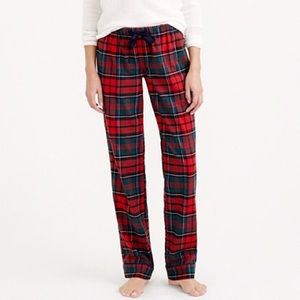 J. Crew Plaid Flannel Sleep Pants Pajamas