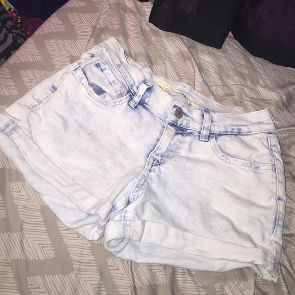 summer sale 5% off❗️☀️Acid washed blue jean shorts