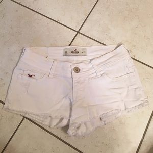 White Shorts From Hollister