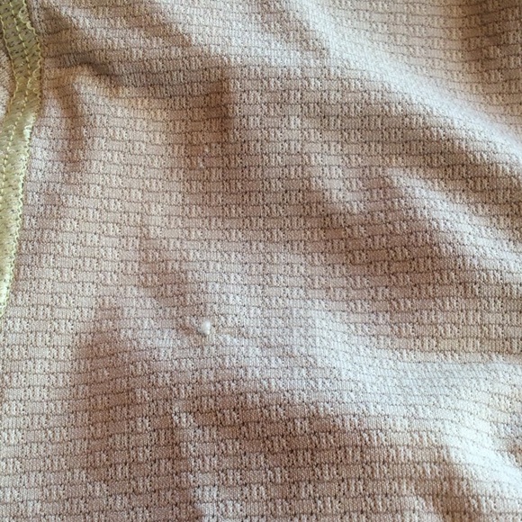 Lululemon yellow and gray puff sleeve, drawstring - Picture 3 of 4