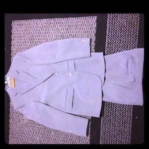 Men's grey suit