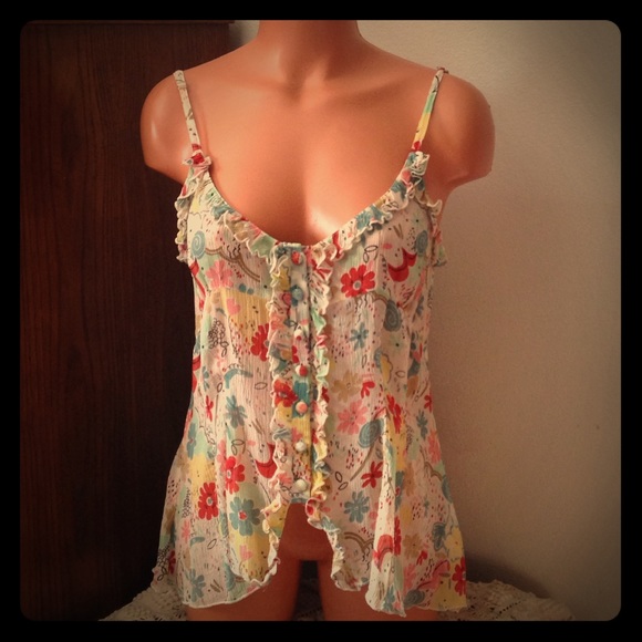 ⏰WEEKEND SALE⏰ NWT GUESS TOP - Large - Picture 1 of 4