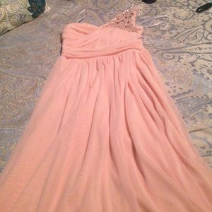 Pink prom dress