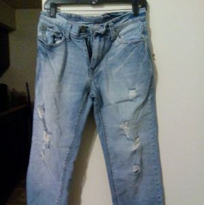 Unisex Distressed Jeans