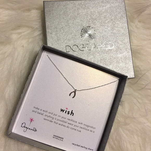 🚫SOLD🚫Sterling Silver Dogeared Wishbone Necklace - Picture 2 of 2