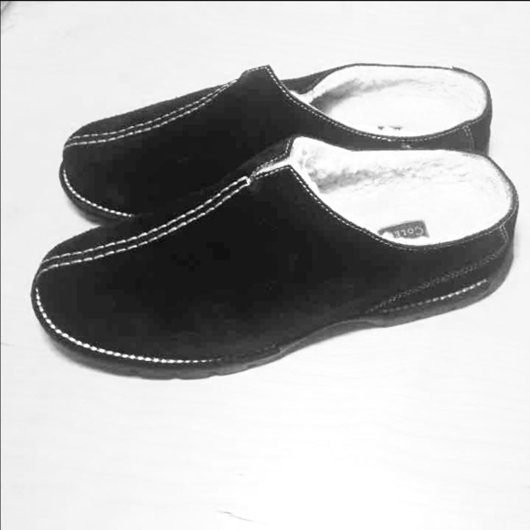 Cole Haan black slippers shoes - Picture 1 of 4