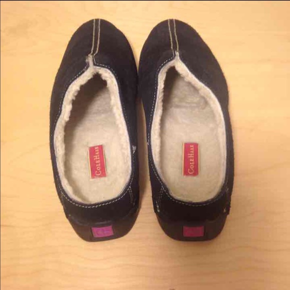 Cole Haan black slippers shoes - Picture 2 of 4