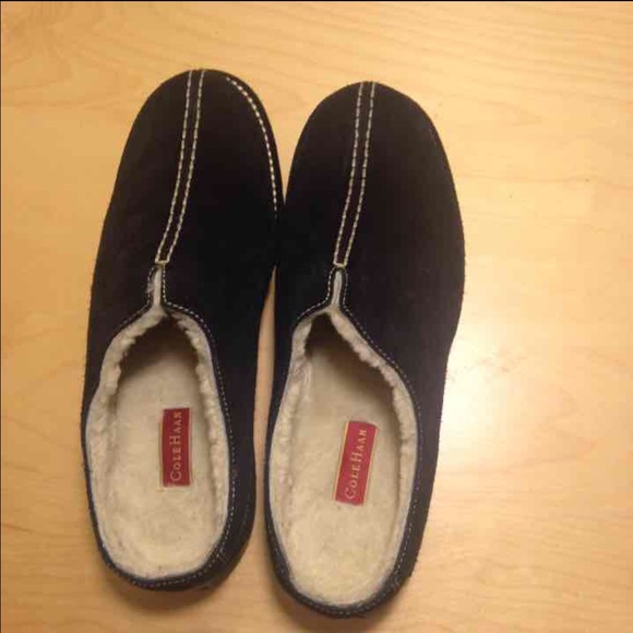 Cole Haan black slippers shoes - Picture 3 of 4