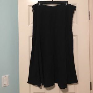 Christopher & Banks mid level A-frame skirt