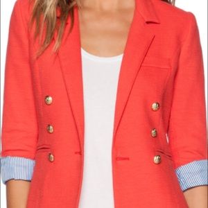 Smythe rumpled college blazer in Nantucket red