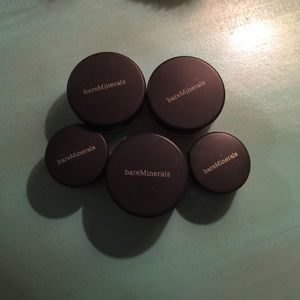 Bare Minerals lot - eye shadow, blush, foundation