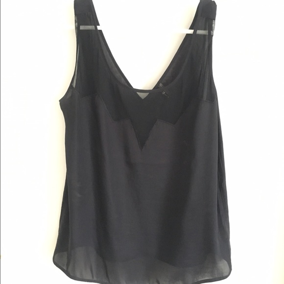 7 for all mankind class black tank top - Picture 2 of 4
