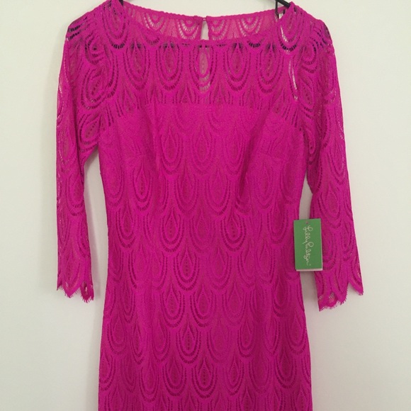 Lilly Pulitzer Hera Dress Size 2 Magenta