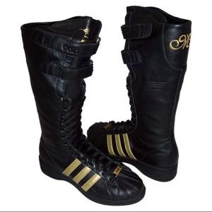 Missy Elliott shell toe high top Adidas