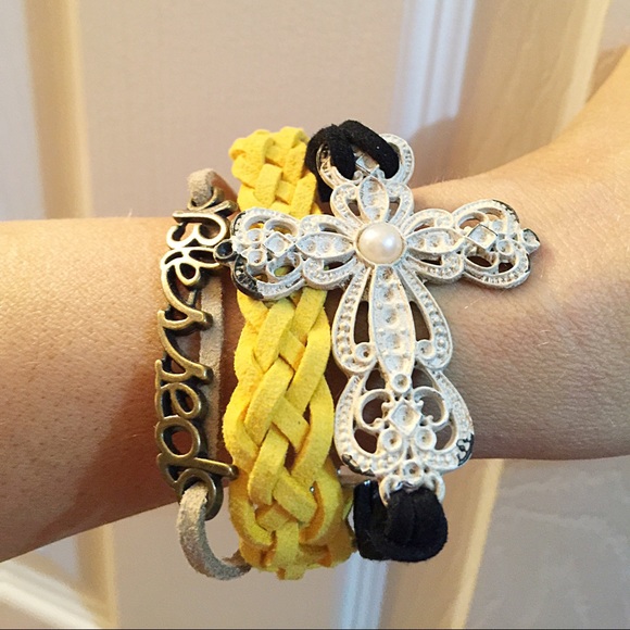 Blessed cross bracelet