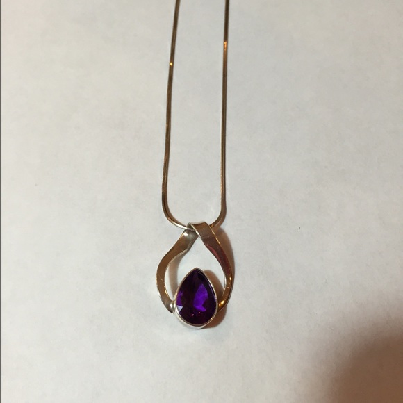 Amethyst necklace