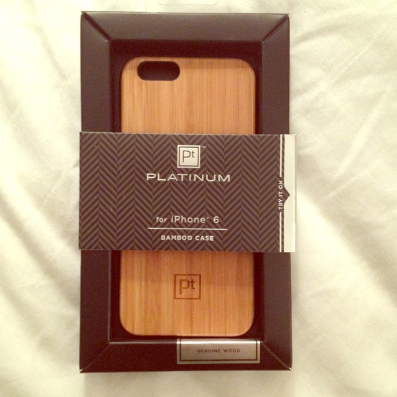 Pt Platinum Bamboo Case for iPhone 6