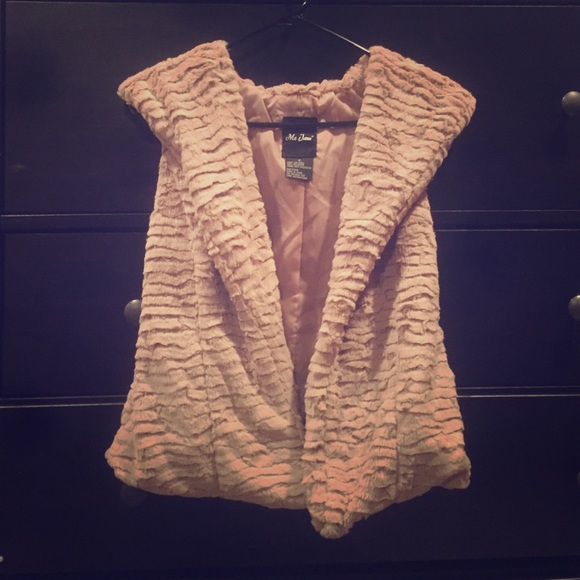 Fur Vest NEVER WORN