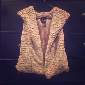 Fur Vest NEVER WORN
