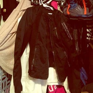 Armani black little jacket