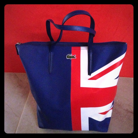 Lacoste Union Jack Tote