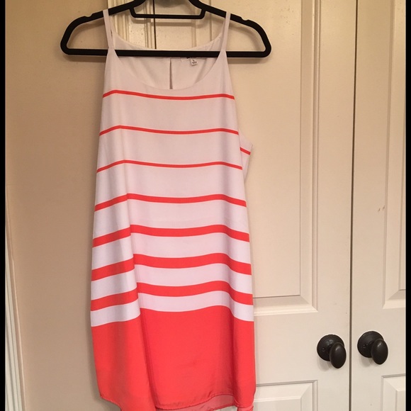 BB Dakota shift dress with spaghetti straps