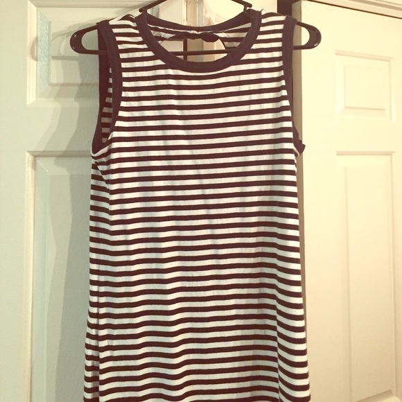 Kate spade New York stripe cotton dress size small