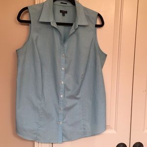 Talbots size 14W wrinkle resistant blouse