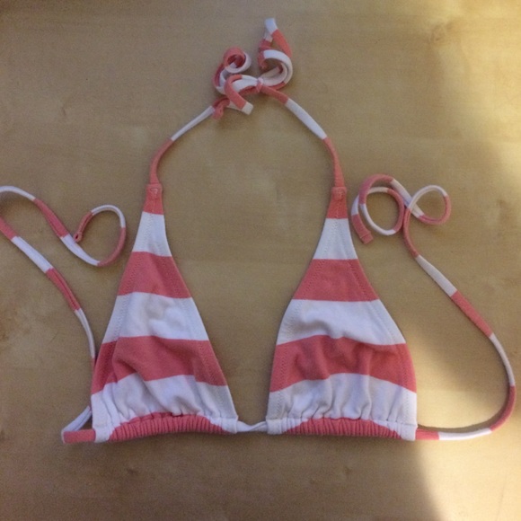 NWOT J. Crew striped bikini top. - Picture 1 of 4