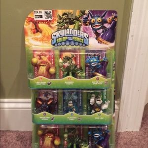Skylanders swap force 9 figurines new in box