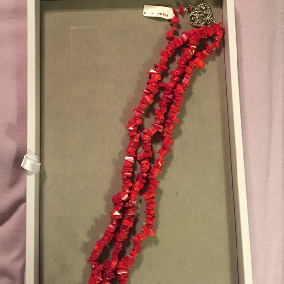 Red Coral necklace