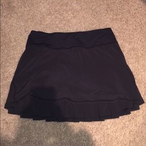 Black Lululemon Skirt