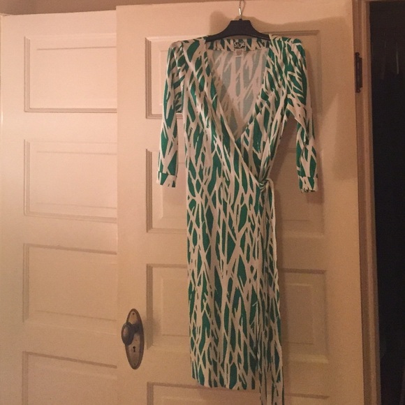DVF wrap dress