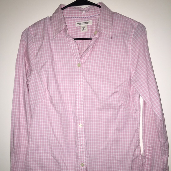 🎀Banana Republic Non-Iron Fitted Shirt NWOT🎀