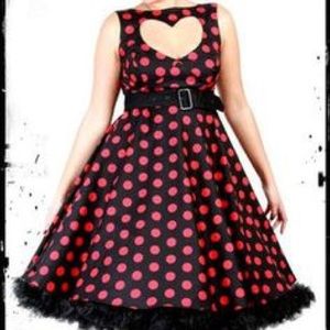 Retro SWEET HEART DRESS