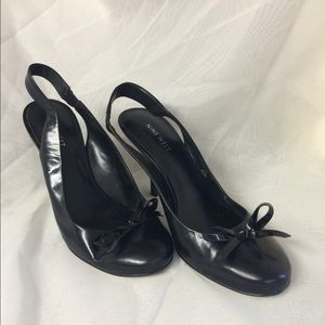 Black Slingbacks