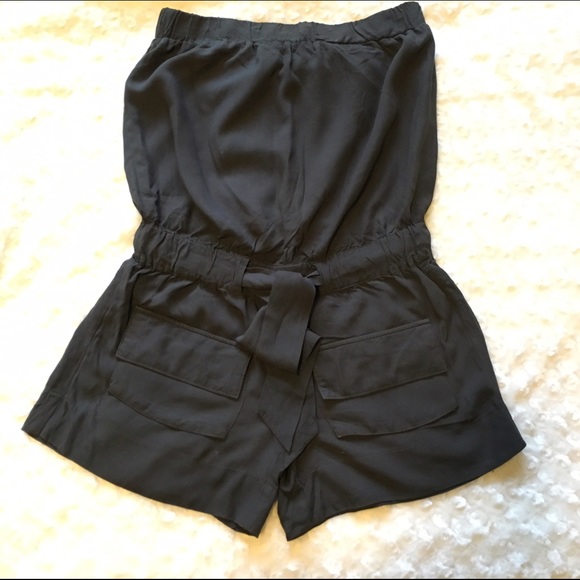 BB Dakota strapless romper, sz XS