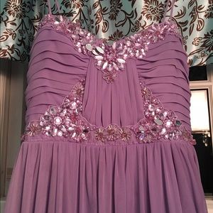 Purple Formal dress