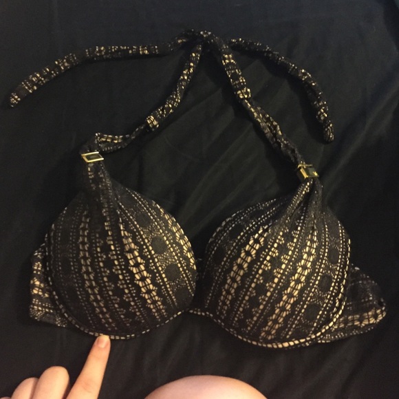 Victoria secret push up macrame bikini top