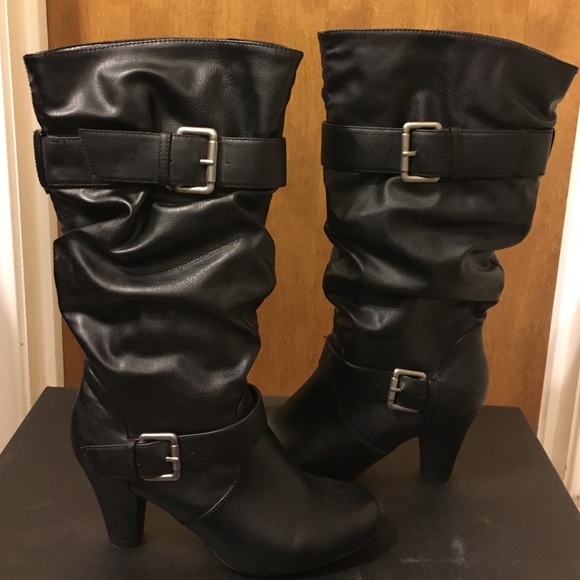 Xhilaration Shoes - Xhilaration boots, black, 8 1/2