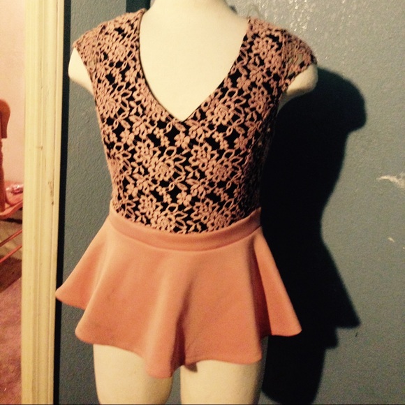 Peplum Top by Society Girl L/XL