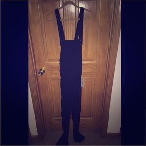 Corduroy Black Overalls Taking best offer